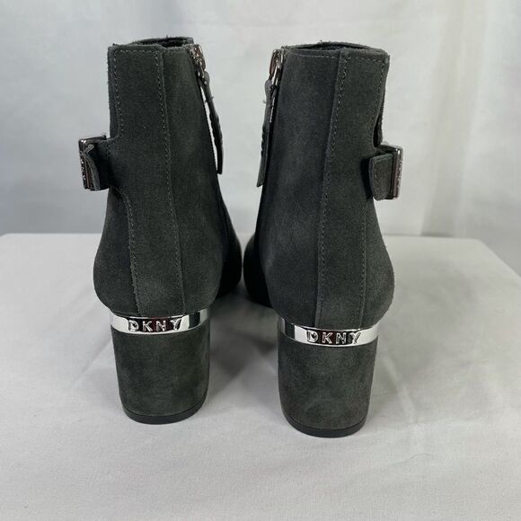 DKNY NWOT Corrie Suede Heeled Boot - Women’s 7 1/2 - Picture 3 of 9
